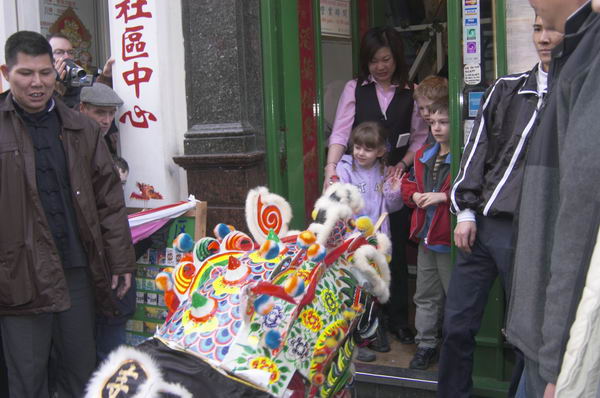 Chinese New Year - photograph © Peter Marshall, 2004