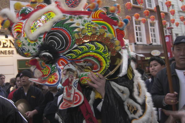 Chinese New Year - photograph © Peter Marshall, 2004