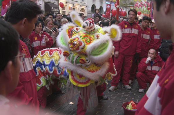 Chinese New Year - photograph © Peter Marshall, 2004