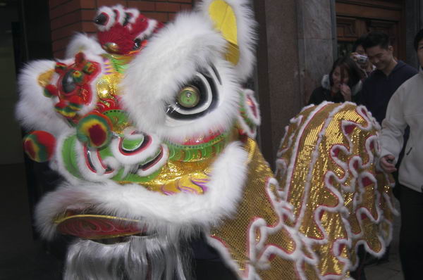 Chinese New Year - photograph © Peter Marshall, 2004