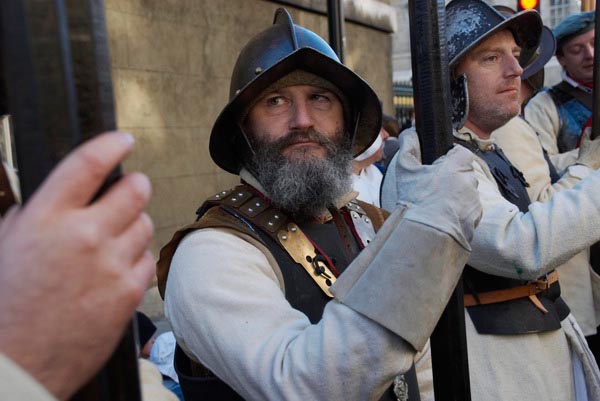 © 2006, Peter Marshall: Kings Army Whitehall Parade