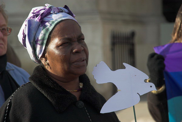 Norman Kember 100 Days Vigil © 2006, Peter Marshall