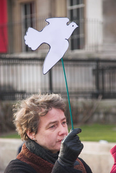 Norman Kember 100 Days Vigil © 2006, Peter Marshall