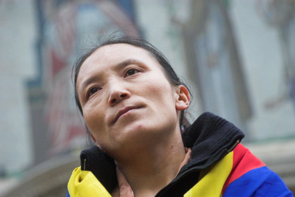 Tibet National Uprising Day March London © 2006, Peter Marshall