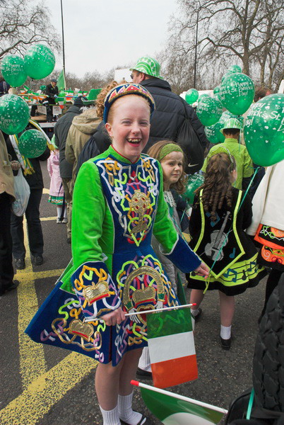 St Patrick's Day Parade, London © 2006, Peter Marshall