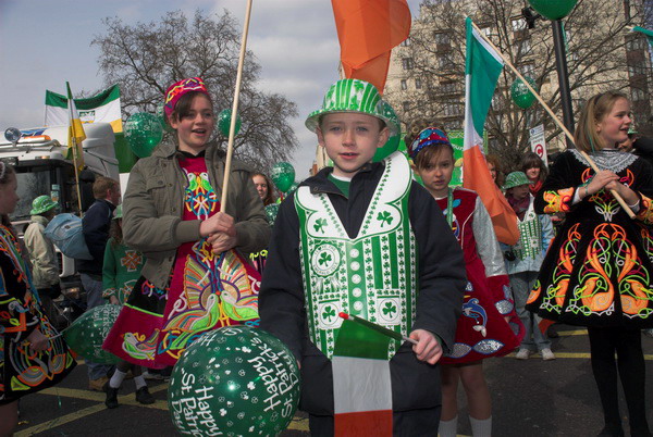 St Patrick's Day Parade, London © 2006, Peter Marshall
