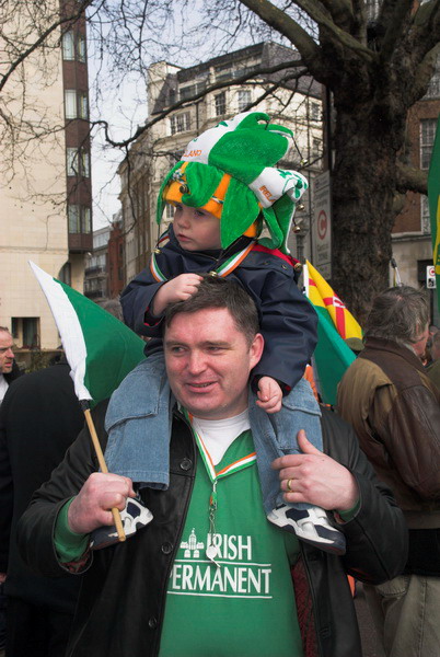 St Patrick's Day Parade, London © 2006, Peter Marshall