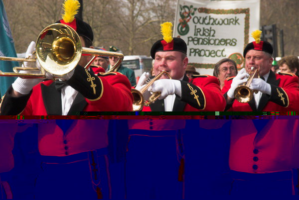 St Patrick's Day Parade, London © 2006, Peter Marshall