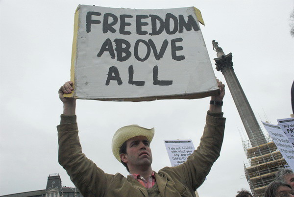 Protect Free Expression © 2006, Peter Marshall