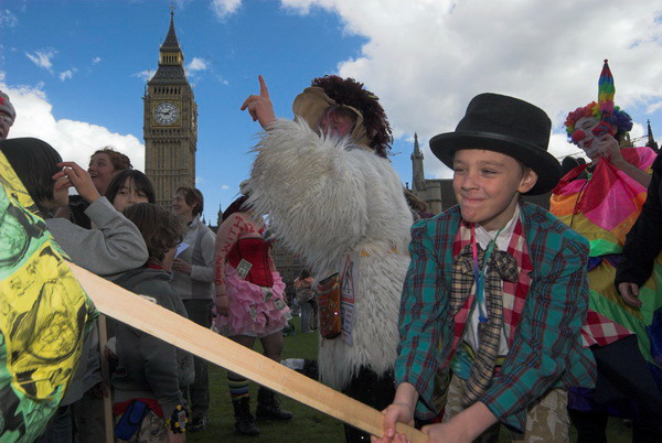 Fools Paradise Parade, London © 2006, Peter Marshall