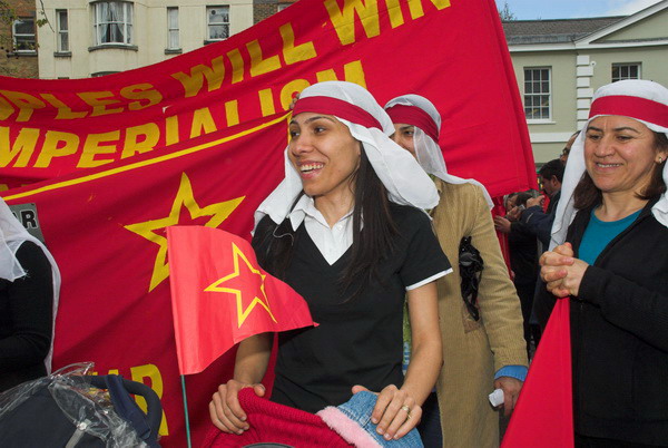 London May Day parade © 2006, Peter Marshall