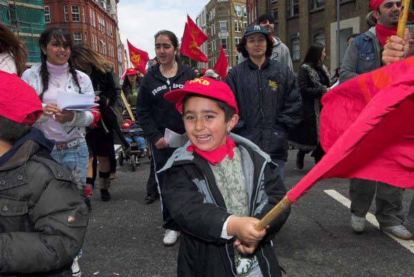 London May Day parade © 2006, Peter Marshall