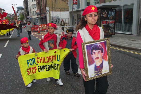 London May Day parade © 2006, Peter Marshall