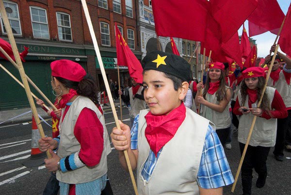 London May Day parade © 2006, Peter Marshall