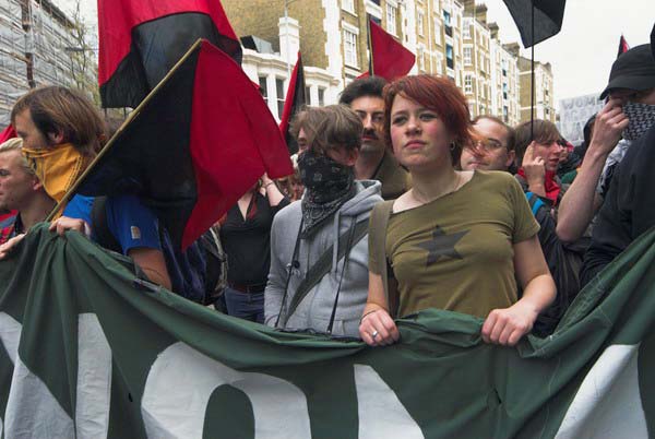 London May Day parade © 2006, Peter Marshall