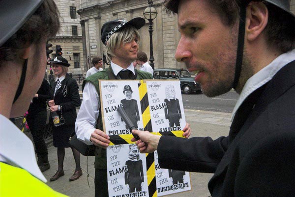 Space Hijackers Police Victory Party © 2006, Peter Marshall