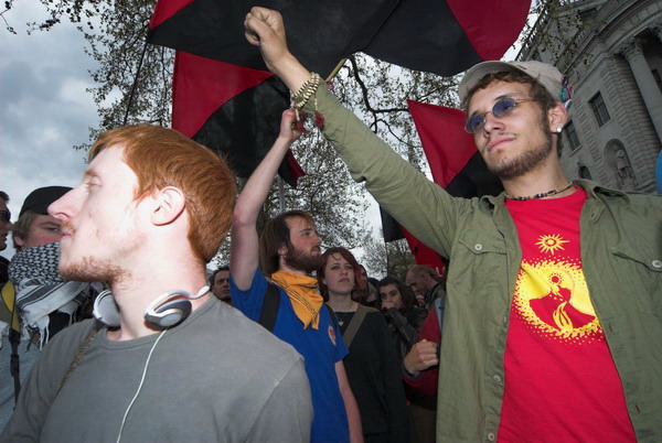 London May Day parade © 2006, Peter Marshall