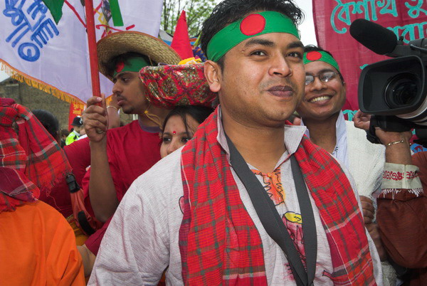 Baishahki Mela, Spitalfields, London © 2006, Peter Marshall