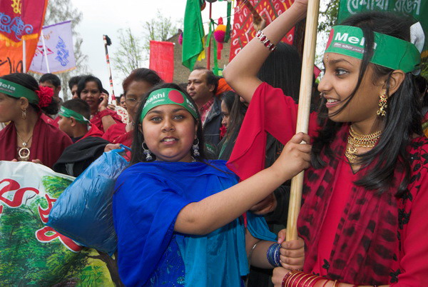 Baishahki Mela, Spitalfields, London © 2006, Peter Marshall