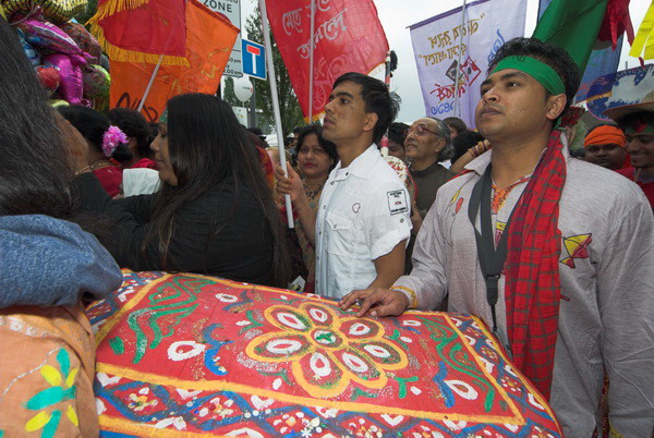 Baishahki Mela, Spitalfields, London © 2006, Peter Marshall