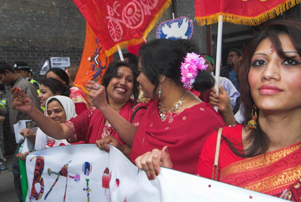 Baishahki Mela, Spitalfields, London © 2006, Peter Marshall