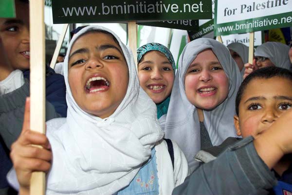 March for Palestine © 2006, Peter Marshall