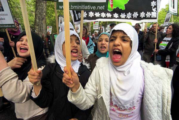 March for Palestine © 2006, Peter Marshall