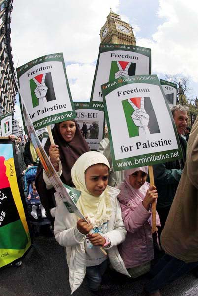 March for Palestine © 2006, Peter Marshall