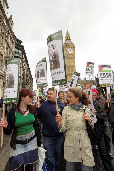 March for Palestine © 2006, Peter Marshall