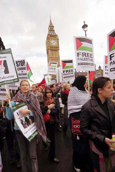 March for Palestine © 2006, Peter Marshall