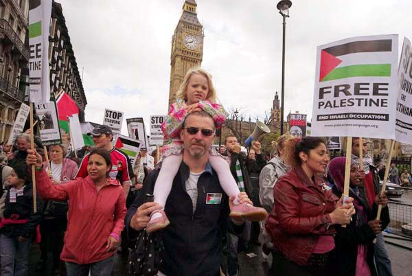 March for Palestine © 2006, Peter Marshall