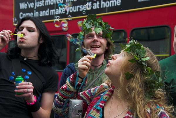 Pagan Pride, Holborn, London © 2006, Peter Marshall