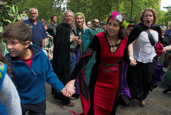 Pagan Pride, Holborn, London © 2006, Peter Marshall