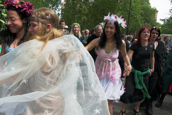 Pagan Pride, Holborn, London © 2006, Peter Marshall