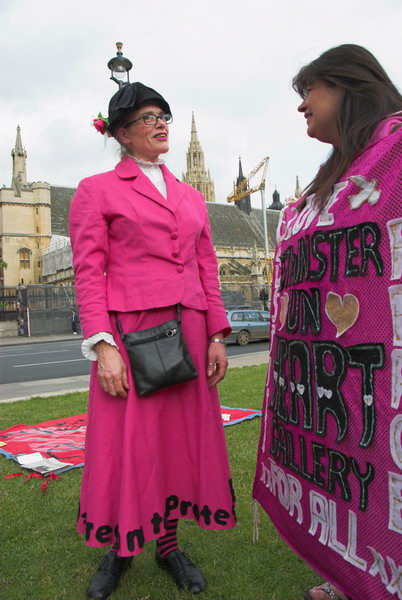 Brian Haw,5 years Parliament Square © 2006, Peter Marshall