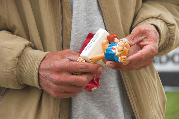 Brian Haw,5 years Parliament Square © 2006, Peter Marshall