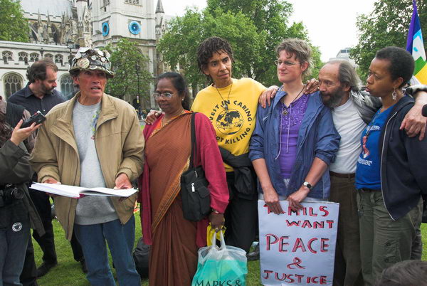 Brian Haw,5 years Parliament Square © 2006, Peter Marshall