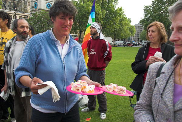 Brian Haw,5 years Parliament Square © 2006, Peter Marshall