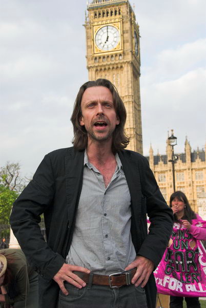 Brian Haw,5 years Parliament Square © 2006, Peter Marshall