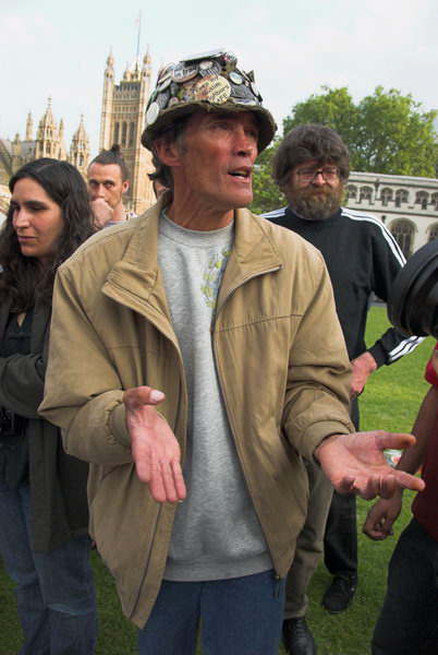 Brian Haw,5 years Parliament Square © 2006, Peter Marshall