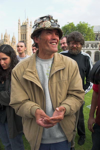 Brian Haw,5 years Parliament Square © 2006, Peter Marshall