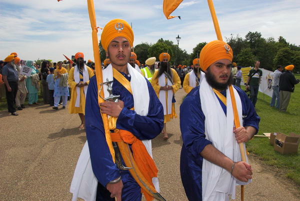 Sikh Remembrance March © 2006, Peter Marshall
