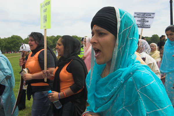 Sikh Remembrance March © 2006, Peter Marshall