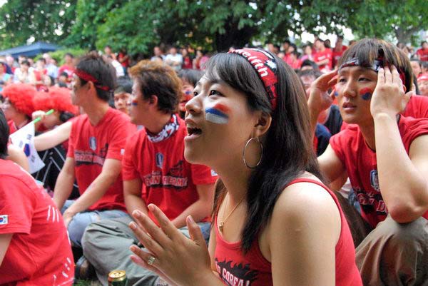 S Korea v France, New Malden © 2006, Peter Marshall