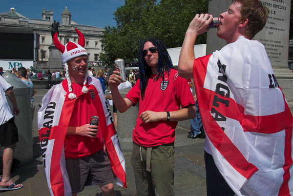 England Supporters © 2006, Peter Marshall