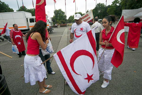 32nd  Anniversary celebrated by Turkish Cypriots © 2006, Peter Marshal