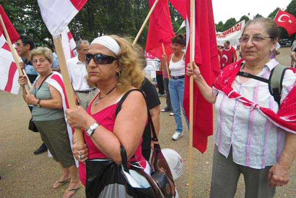 32nd  Anniversary celebrated by Turkish Cypriots © 2006, Peter Marshal