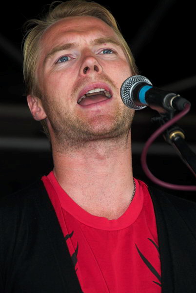 Christian Aid Drums in the Trade Justice Message © 2006, Peter Marshall