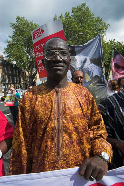 Christian Aid Trade Justice March © 2006, Peter Marshall