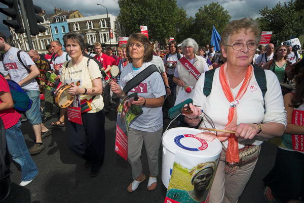 Christian Aid Trade Justice March © 2006, Peter Marshall